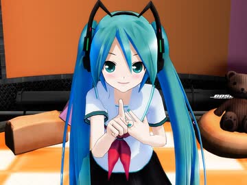 【MMD】 ねこみみスイッチ 【モーション配布】