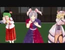 【MMDモデル配布】えーりんさんたちで「ねこみみ（？）スイッチ」