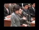 2007.10.12 田中眞紀子(無所属 民主党会)決算行政監視委員会-by福田内閣②