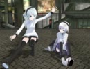 【UTAU+MMD】雪歌ユフと揺歌サユで『マトリョシカ』