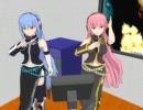 巡音ルカでSENSATIONに歌詞を付けてみた【MMD】