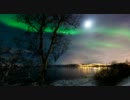 -27℃で撮影された神秘的オーロラの映像