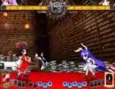 自由気ままに東方非想天則５　うどんげ、レミリアvs霊夢　