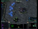 StarCraftⅡ　対人戦その２　ザーグチーム　ＶＳ　テランチーム