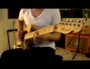 Daft PunkのDerezzedを弾いてたよ