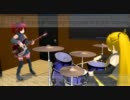 【MMD】リズム隊のセッション風景