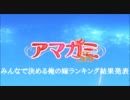 【アマガミSS】みんなで決める俺の嫁ランキング結果発表