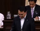 6月３日大阪府議会　君が代起立条例成立の様子