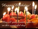 HAPPY PIRHT DAY！！！