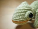 【あみぐるみ】カメレオンを編んでみた