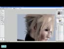 IllustStudioで描いたFF7CCクラウド