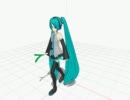初めてMMDをさわってみた