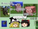 【Minecraft】ゆっくり達の実況プレイ　10日目