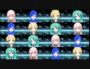 【Project DIVA2nd】　４人　ぼくらの１６ｂｉｔ戦争　[複数画面構成EDIT　PV]