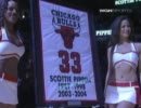 NBA スコッティ・ピッペンの永久欠番セレモニー（字幕入り）