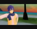 【MMD自作モデル】夏私服KAITOがZIGG-ZAGGを踊ってみたテスト