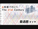 【A列車で行こう21C】1面2線の駅の最過密ダイヤを作ってみた