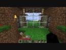 【Minecraft】二重引き戸の試作【テストうｐ】