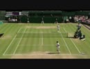 フェデラーvsツォンガ　ウインブルドン2011準々決勝　2/2