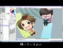 ウェブカレで七夕イラストを描いてみた【ゆっくり】