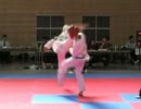 後ろ回し蹴り テコンドー ティトラ back spin kick No.02