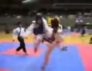 2010年全日本テコンドー大会 ラスト1秒逆転 taekwondo game