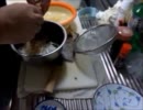 ｍａｚｉｎの料理　蒸し鶏とゴーヤのゴマサラダ！