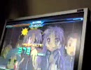 stepmania 三人前の俺があてずっぽうでかえして！ニーソックス叩いてみた
