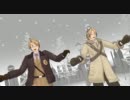 【APヘタリアMMD】ほくべいさんたちとαでクローバー♣クラブ【修正版】