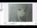 神様のメモ帳　アリスを１００分で描いてみた