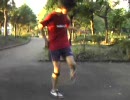 【スポーツ】平和島公園でたいしダンＴＡＫＵＭＩ【フットバッグ】