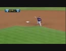 【MLB】西岡剛　本塁ストライク返球で走者を刺す【投手パバーノ】