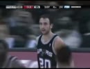 【ＮＢＡの変態】マヌ・ジノビリ４６得点　スリーポイント祭り 8/11