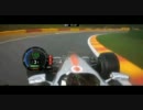 F1　２０１１　ベルギーGP　FP1　ハイライト