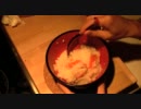 ２０１１年８月２７日　雑炊を食べる