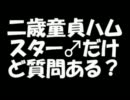 【２ｃｈ】二歳童貞ハムスター♂だけど質問ある？【VIP】