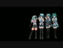 【初音ミク誕生日】つくり中のミク子さんでmonstar【MikuMikuDance】