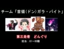【第2回BP大会】首領(ドン)ガラ・バイト 第三走者【コメなしver】