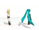 【鏡音リン・初音ミク】MMD物語【探す】.mp4