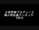 【作業BGM】小室哲哉プロデュース個人的名曲ランキング TOP10