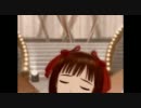 赤いサテンのリボン