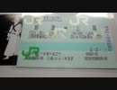特急上越線開通80周年号の切符