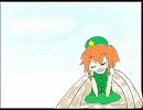 美鈴が舟をこいでるだけ
