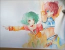 【アナログ】水彩でファラ、リッドを描いてみた。【TOE】（後編）