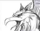 訳したら「グリフォンを描いてみた Part 3」かな？-Griffon Drawing Part 3of 3-
