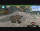 [MHP3]実況なし！プレイが下手で糞動画002(☆4 女王リオレイアの狩猟)