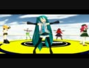【MMD】　『yellow』を5人のボカロ&ＵＴＡＵに踊ってもらった
