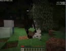 エンダーマン初遭遇(*'∀'*)