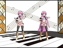MMD　ショート・ロング　水着ルカでUFO