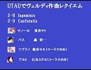 UTAUでヴェルディ作曲レクイエム　IngemiscoとConfutatis